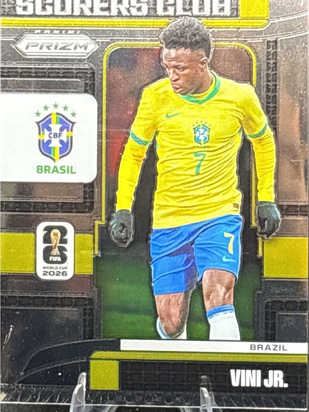 Panini Prizm Vini JR Scorers Club Soccer Card